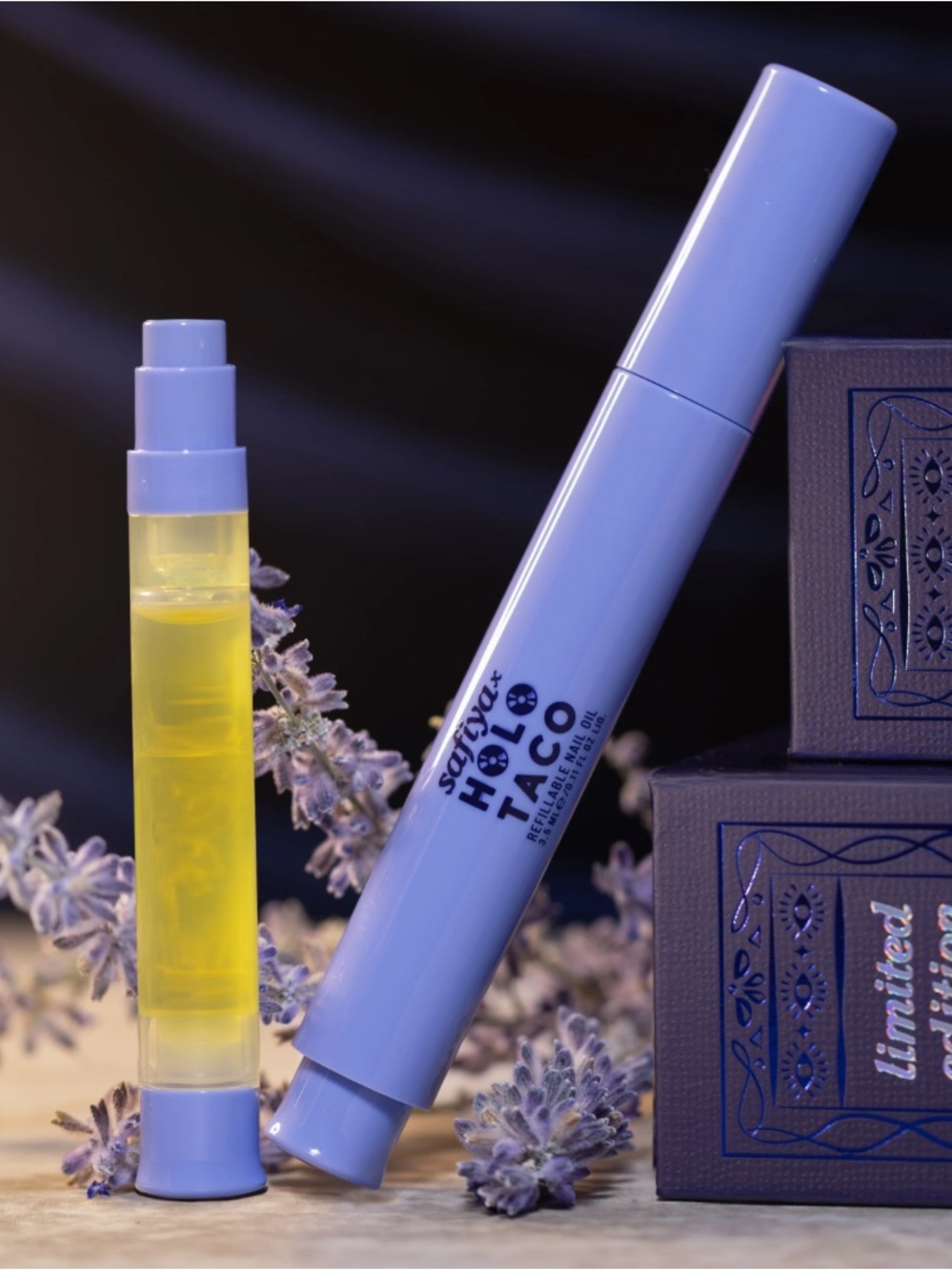 Holo Taco Lavender Nail Oil Pen